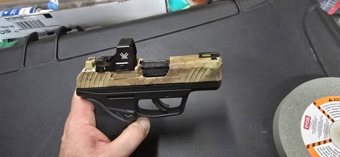 Custom Cerakote pistol