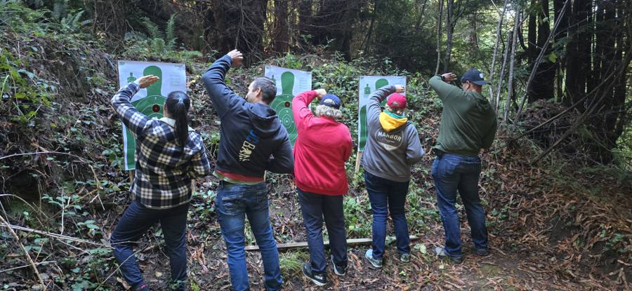 Firearms training at Valhalla Precision Firearms