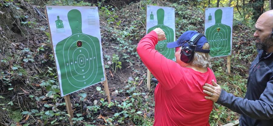 Firearms training at Valhalla Precision Firearms