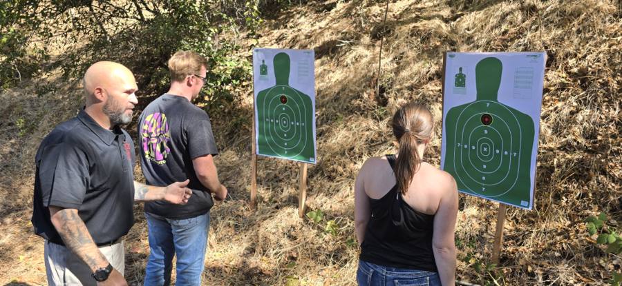 Firearms training at Valhalla Precision Firearms